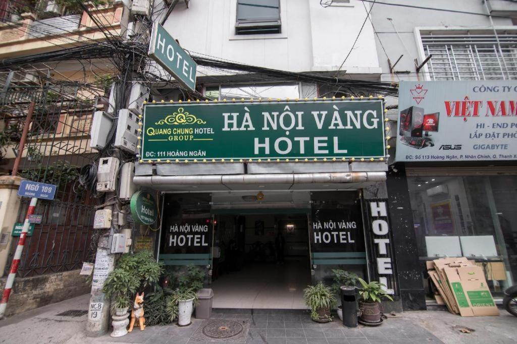 Ha Noi Vang Hotel Hoang Ngan Hanói Exterior foto
